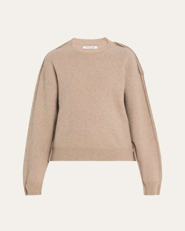 Sculpted Merino Wool Pullover